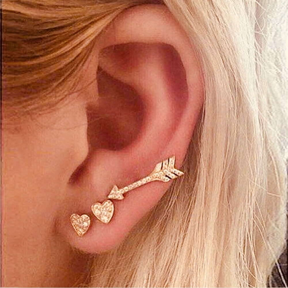 Hearts and Arrows Earrings